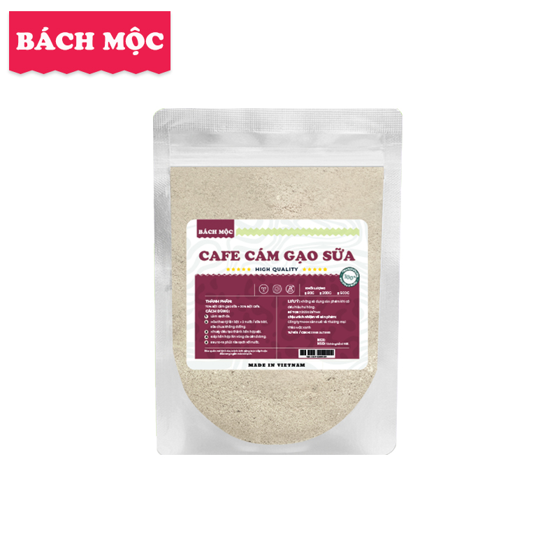 Bột Cafe Cám Gạo Sữa 80g