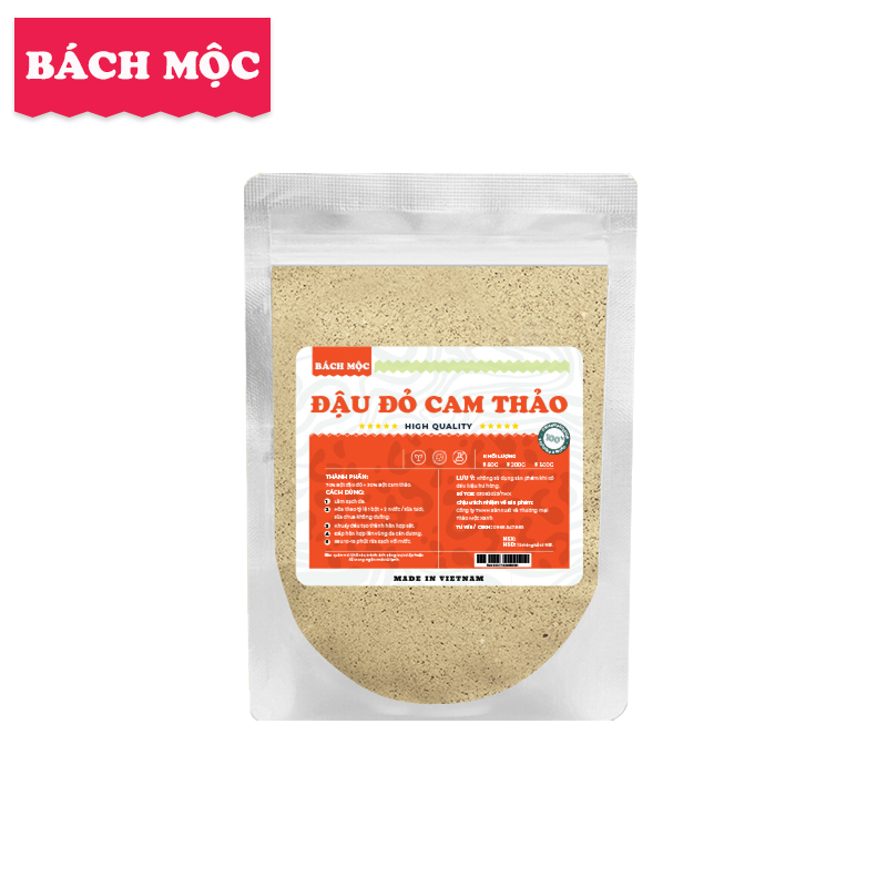 Bột Đậu Đỏ Cam Thảo 80g